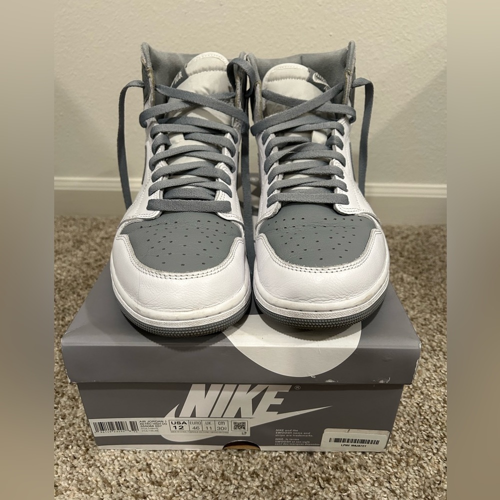 Size 12 - Jordan 1 Retro High OG Stealth | 555088-037